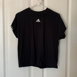 Adidas black tee size M - worn once
